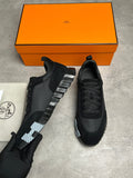 Hermz runners - Black & light blue