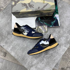 Valentine rock runners - Navy & Yellow