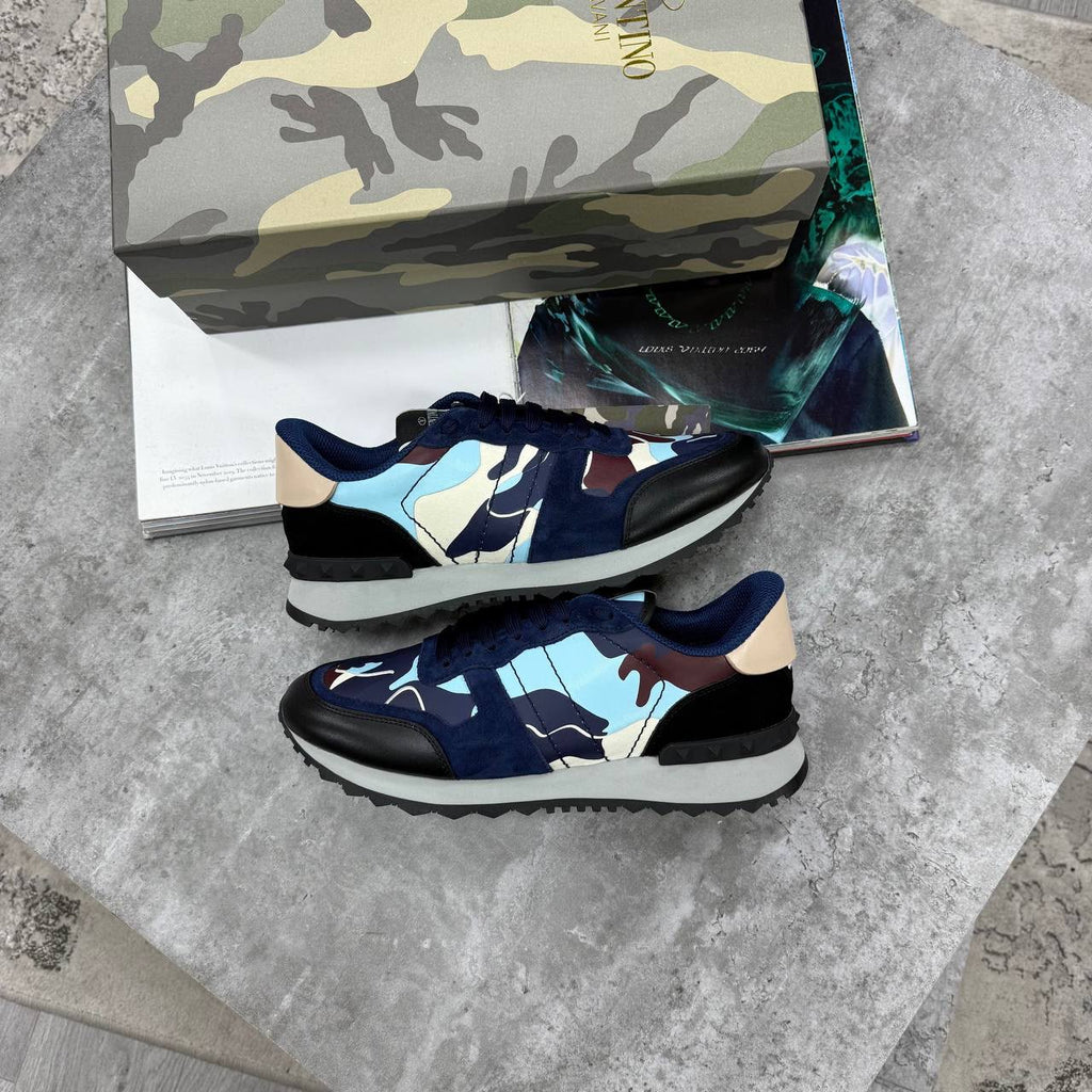 Valentine rock runners - Sky Blue & Black